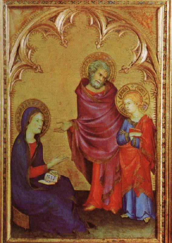Simone Martini Christ Discovered in the Temple Germany oil painting art